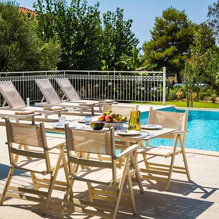 Afrodite Luxury Villa Svoronata Bagian luar foto