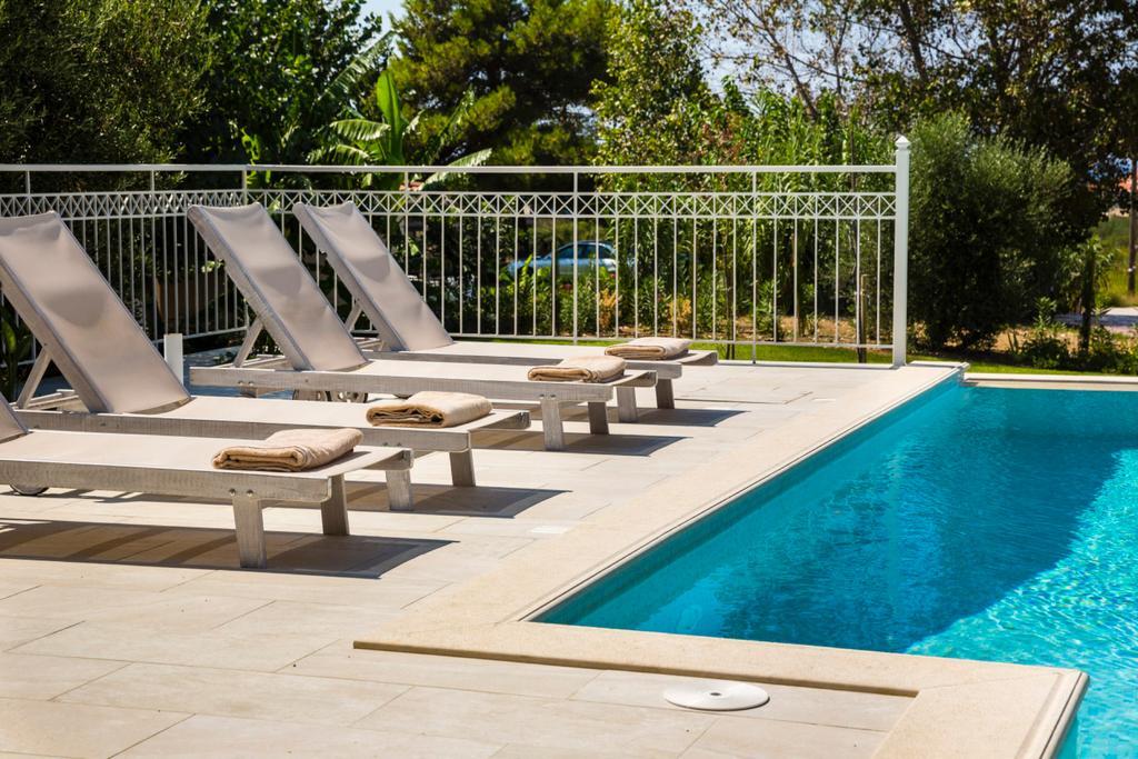 Afrodite Luxury Villa Svoronata Bagian luar foto