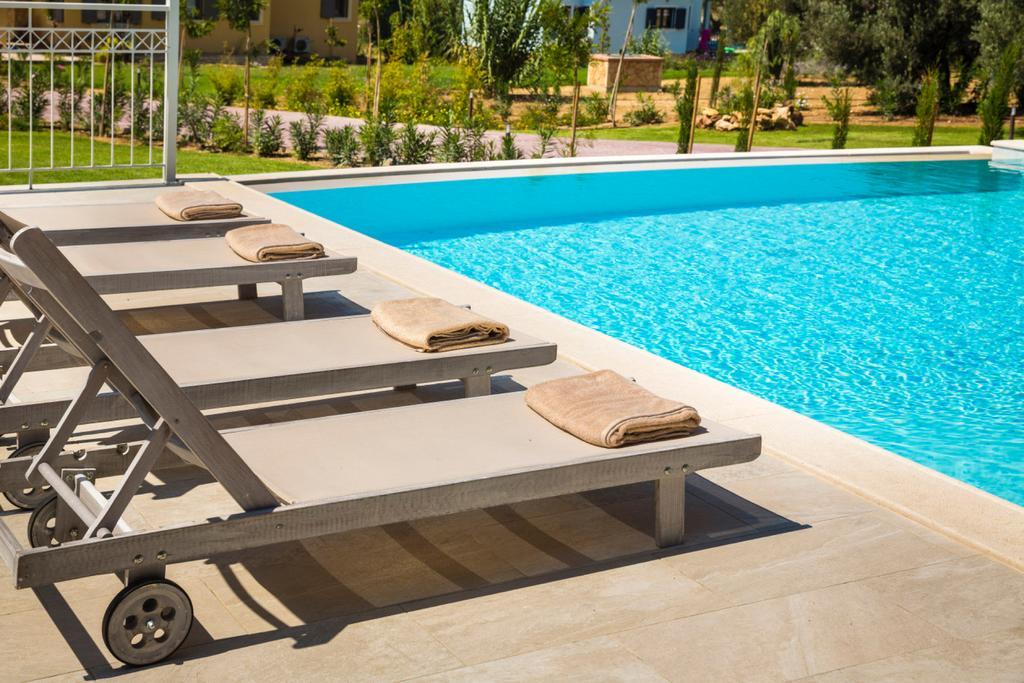 Afrodite Luxury Villa Svoronata Bagian luar foto